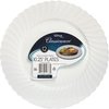 Wna-Classicware Plates, Heavyweight Plastic, Round, 10-1/4", White, PK 12 WNARSCW101212